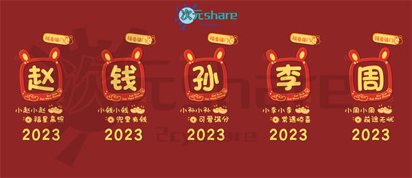 2023年姓氏兔年吉祥全屏手机壁纸（146张）阿里云盘下载-二次元共享站2cyshare