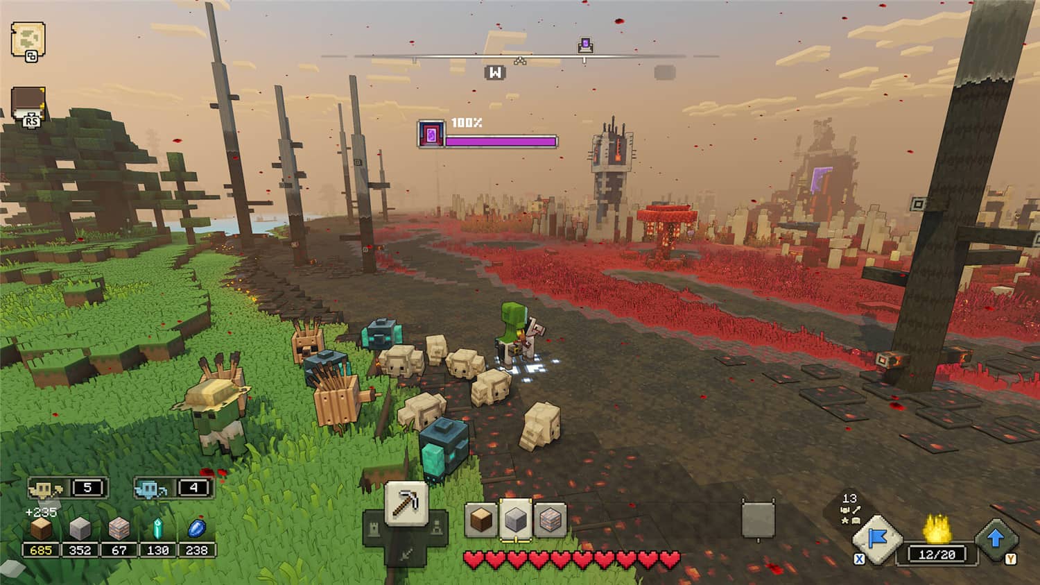 我的世界 传奇 Minecraft Legends    v1.18.14350+中文网盘下载-二次元共享站2cyshare