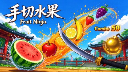 [移植游戏]手切水果|Fruit Ninja中文