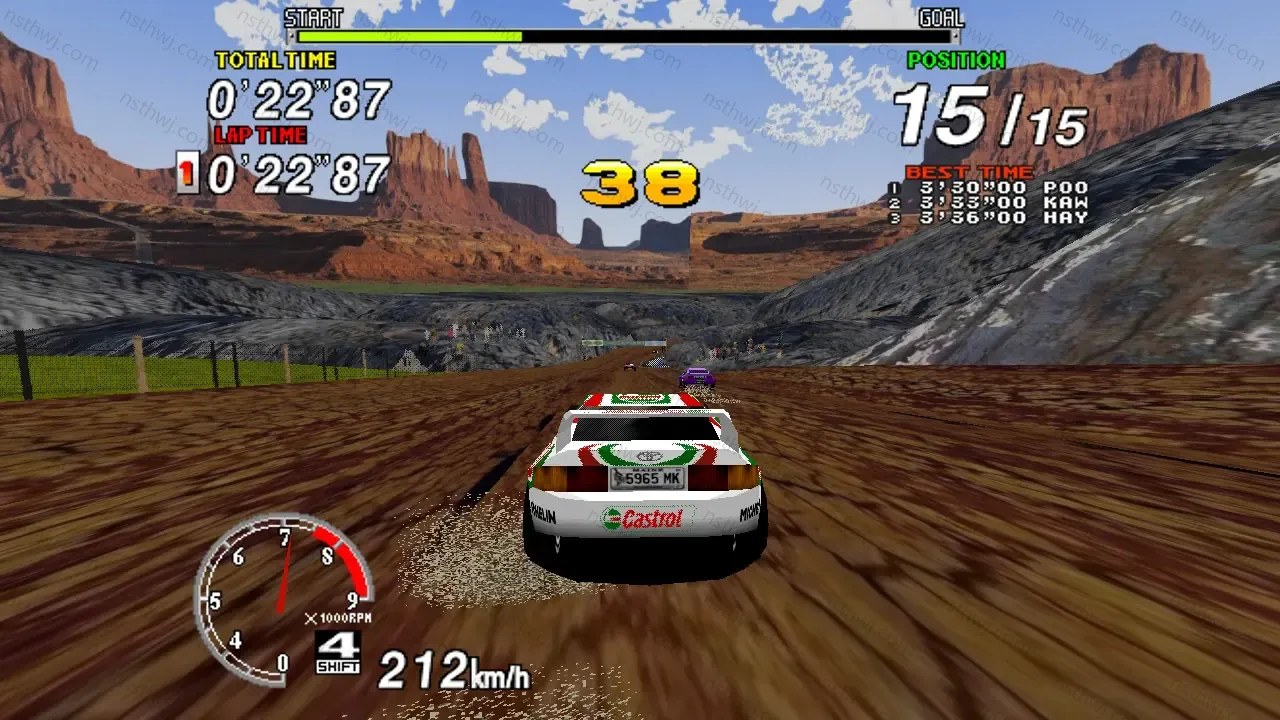[移植游戏]世嘉拉力锦标赛HD|Sega Rally Championship-次元share