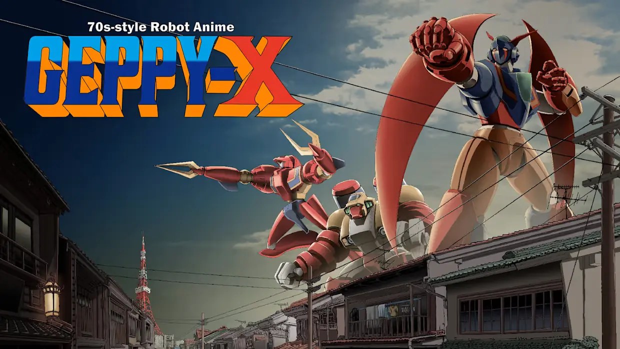 70年代风格机器人动画杰比-X|70s-style Robot Anime Geppy-X中文-次元share