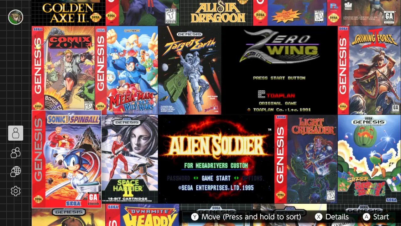 世嘉MD模拟器|SEGA Genesis – Nintendo Switch Online-次元share
