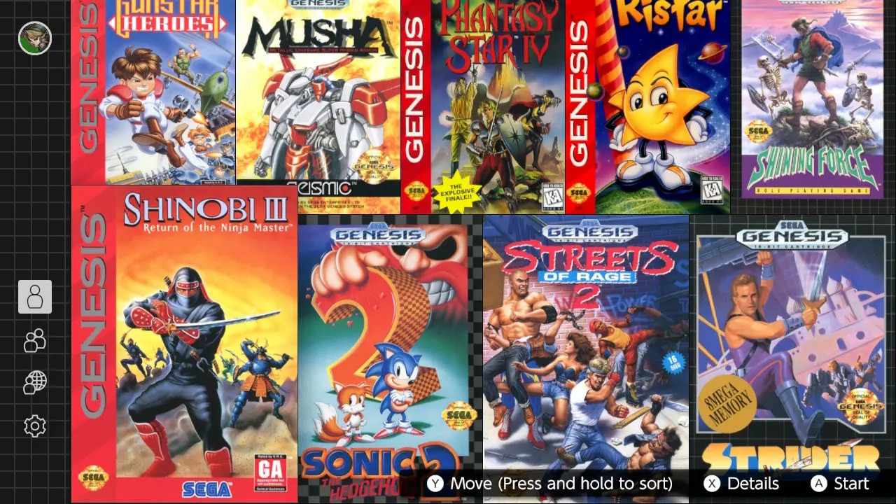 世嘉MD模拟器|SEGA Genesis – Nintendo Switch Online-次元share