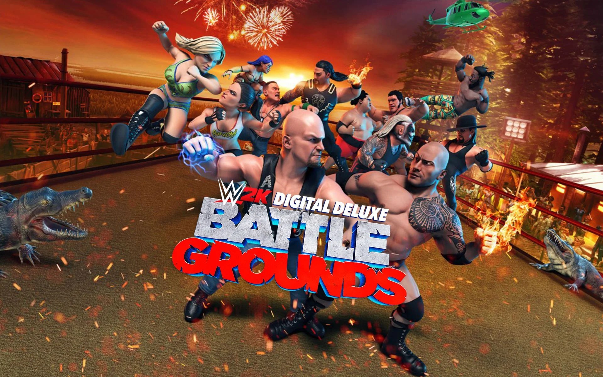 WWE2K杀戮战场|WWE 2K Battlegrounds中文-次元share