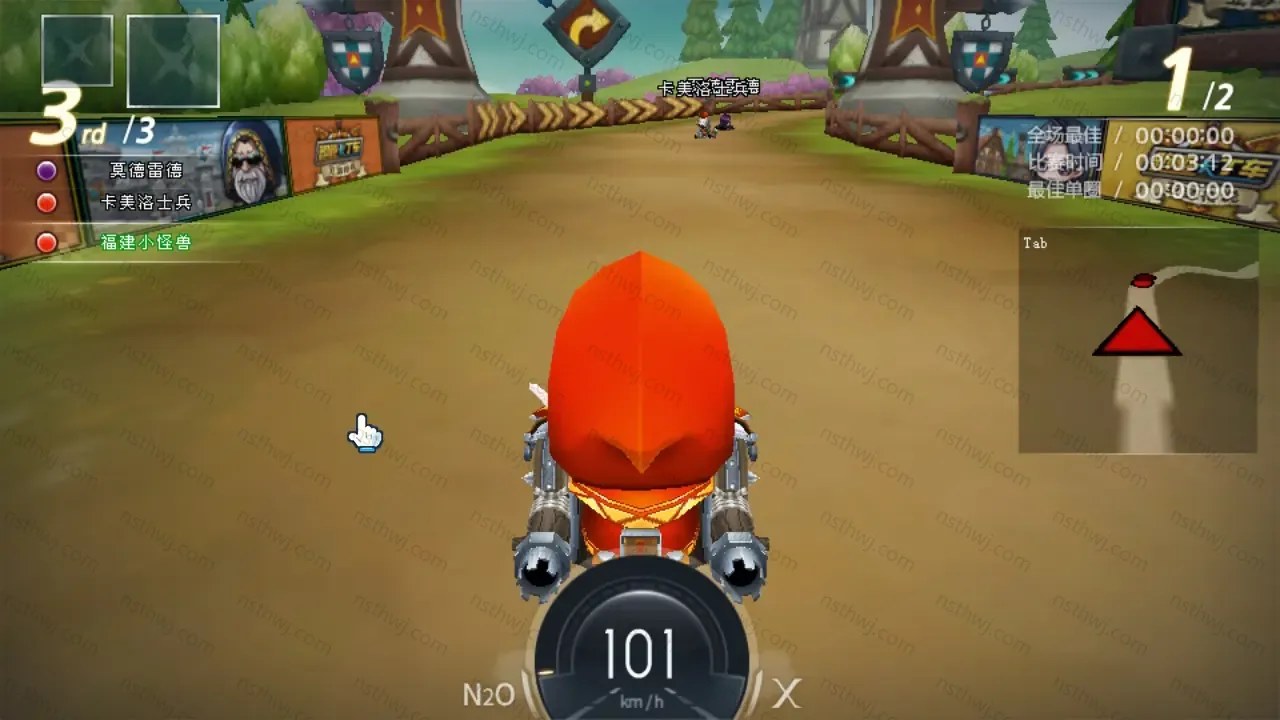 [移植游戏]跑跑卡丁车|Kartrider Rush中文-次元share