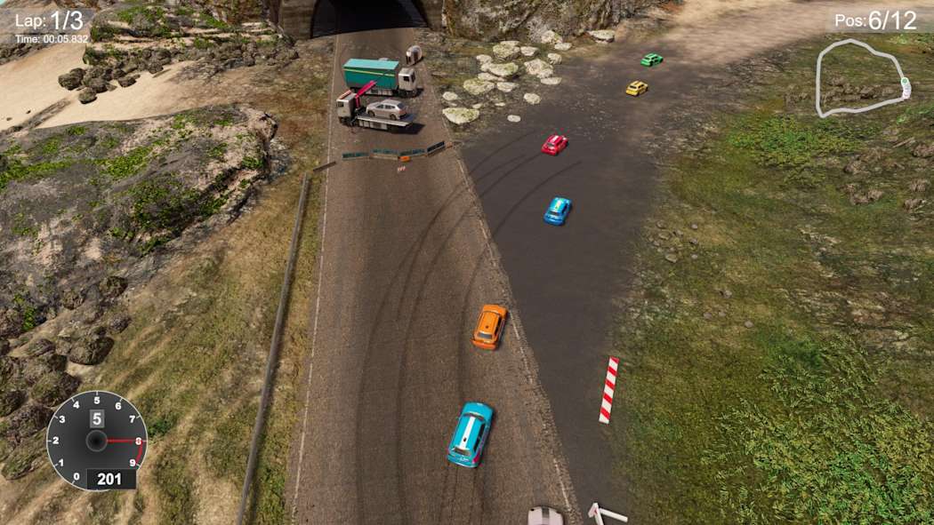上帝视角拉力赛车|俯视角拉力赛车|Top Down Rally Racing-次元share